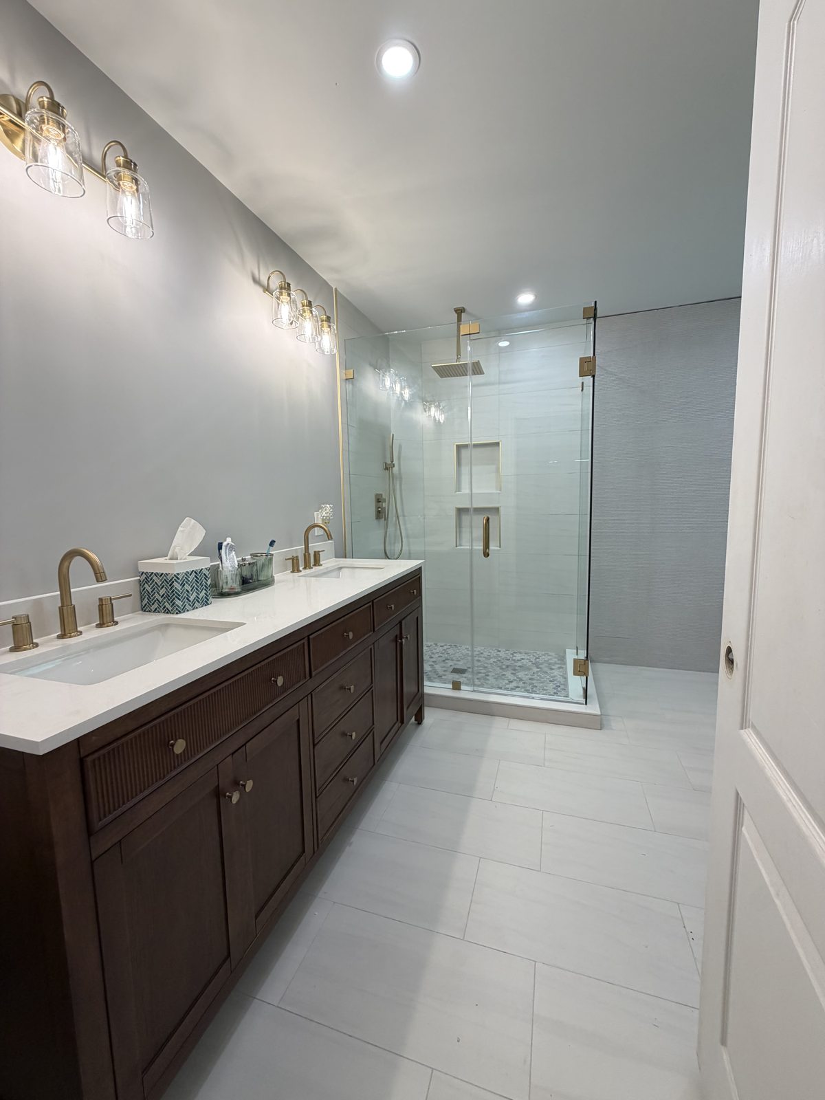 Remodeled bathroom