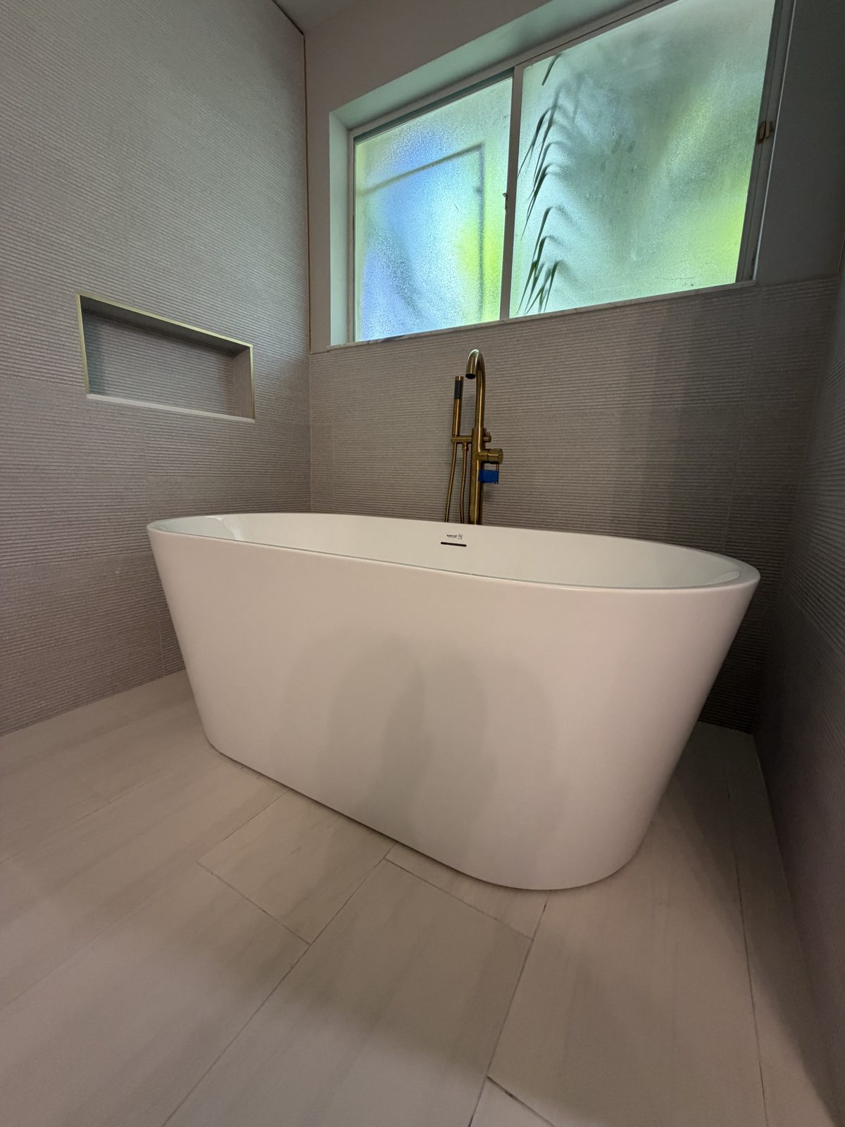 Finished bathroom details